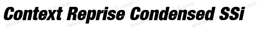 Context Reprise Condensed SSi Bold字体转换